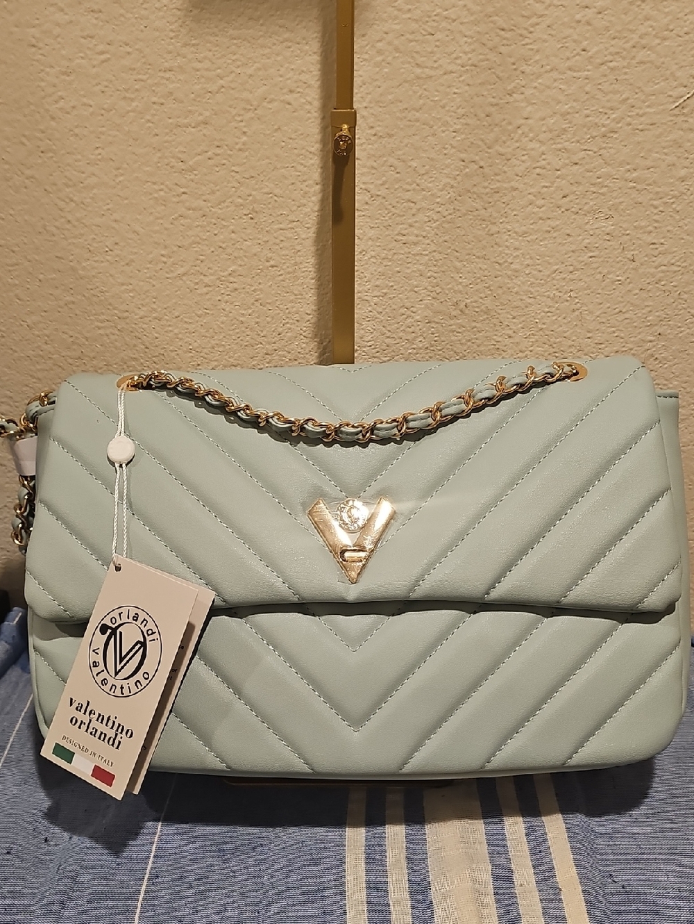 Valentino Orlandi Mint Green bag